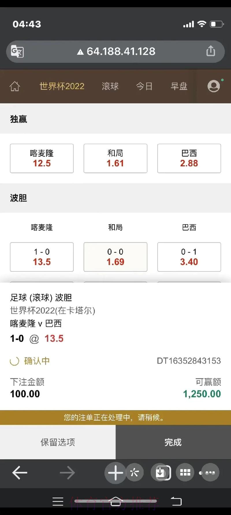 投注指南：实时热门世界杯下注策略